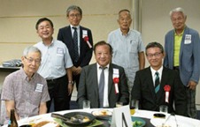 懇親会のひとコマ