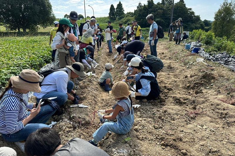 2024年10月6日　おいもほり体験会　写真