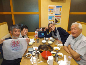 「27期28期生 プチ同期会in北海道支笏湖丸駒」武田　政司さん（27期・文）