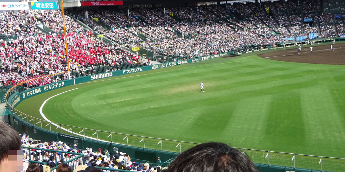 2024年8月の一枚：原口 和博さん（20期）「熱闘甲子園／8月21日」（甲子園球場／兵庫県西宮市）