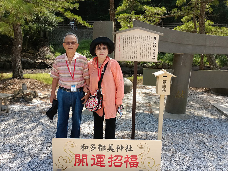 山本　雅俊さん（9期）「家内と楽しんだクルーズ旅行の想い出」